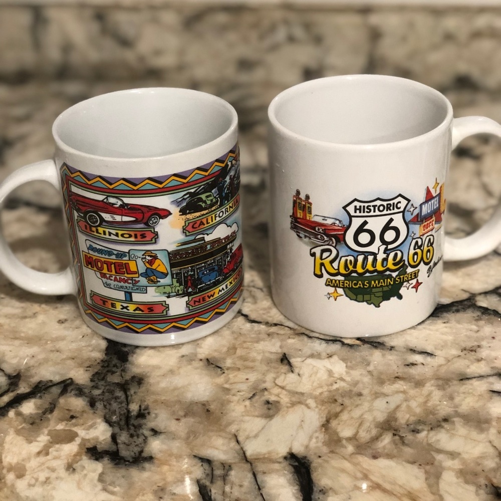 Coffee mugs Route 66